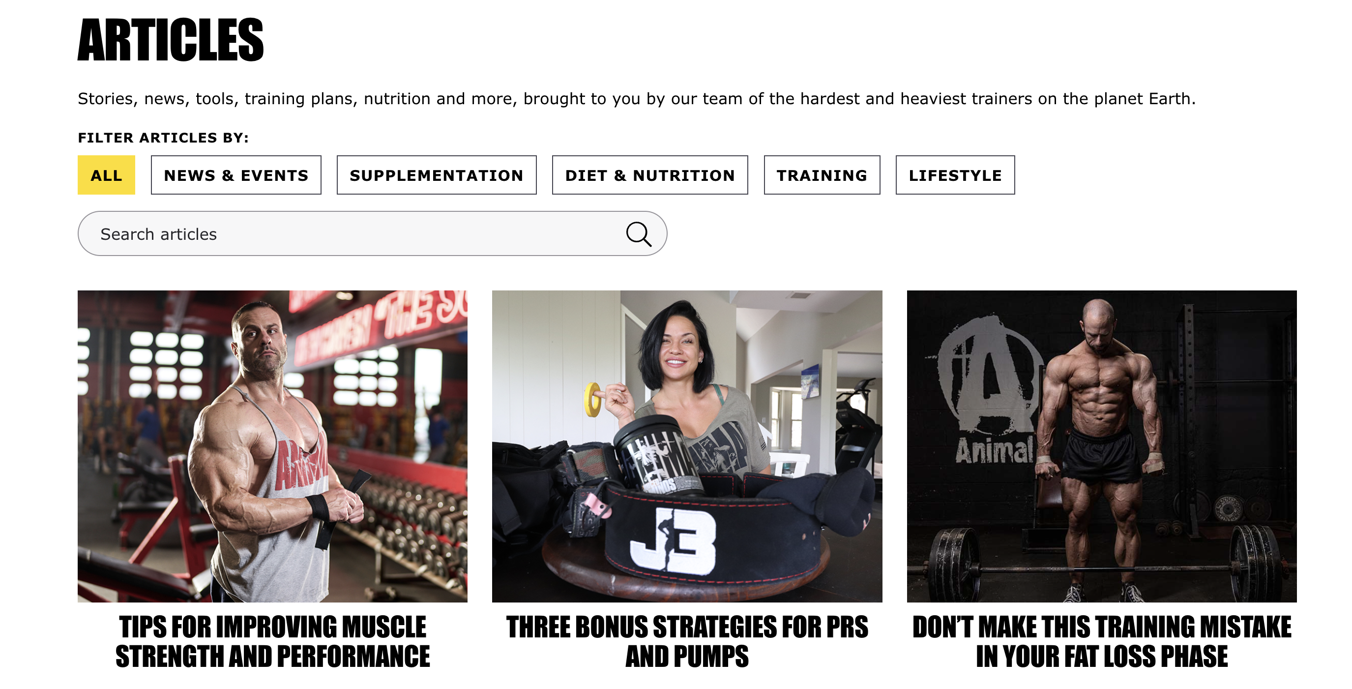 AnimalPak Homepage